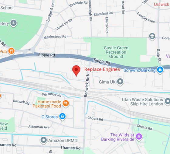 Replace Engines Location